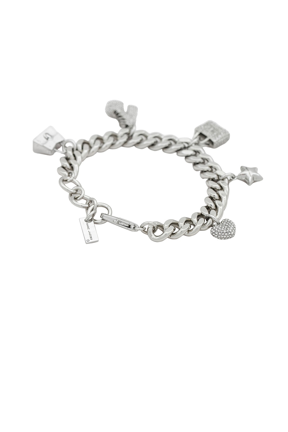 Mini Icon Pave Charm Bracelet