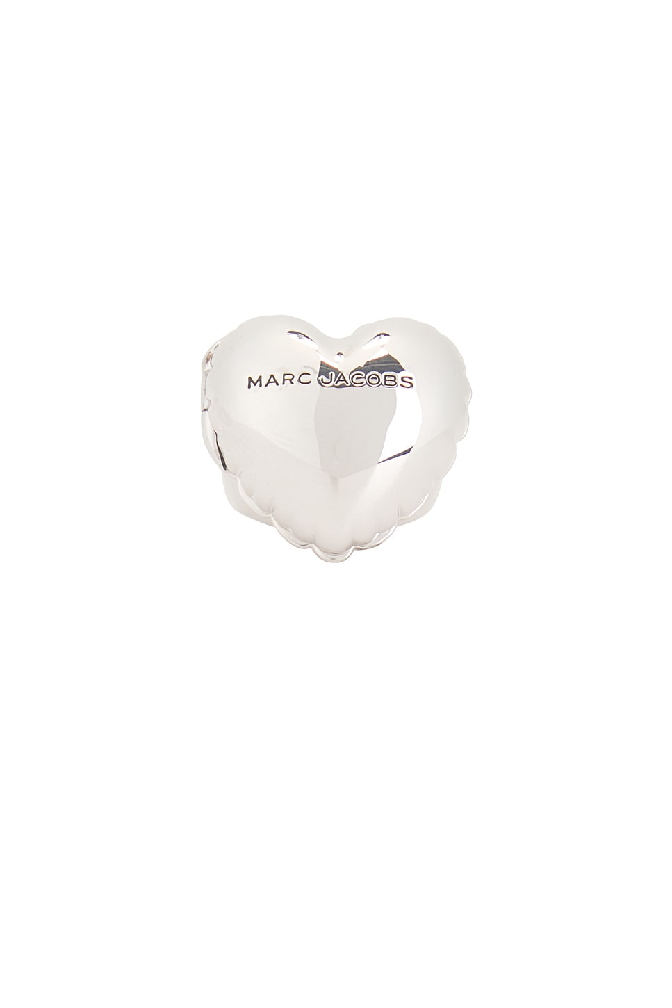 Marc Jacobs Heart Balloon Locket Ring in Light Antique