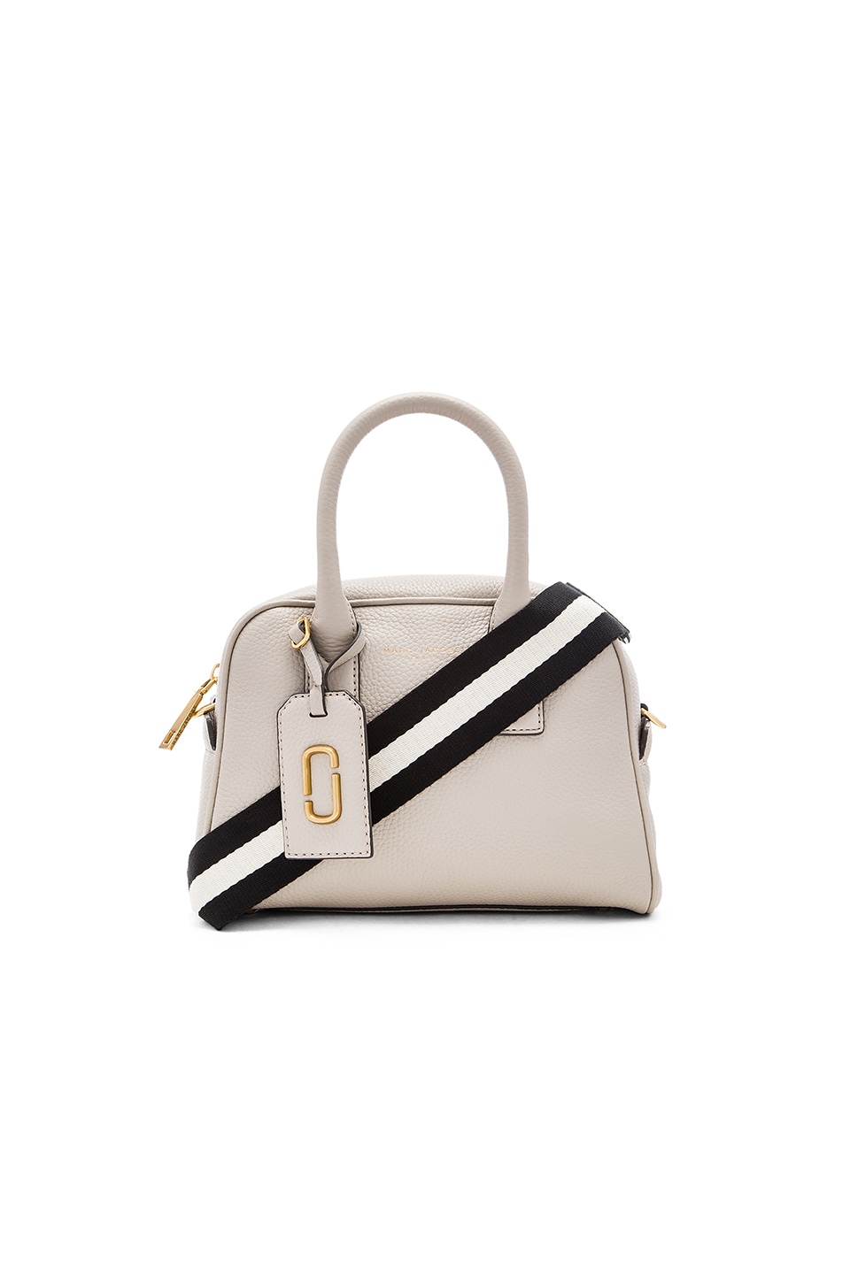 Marc Jacobs Gotham City Small Bauletto Bag in Pebble | REVOLVE