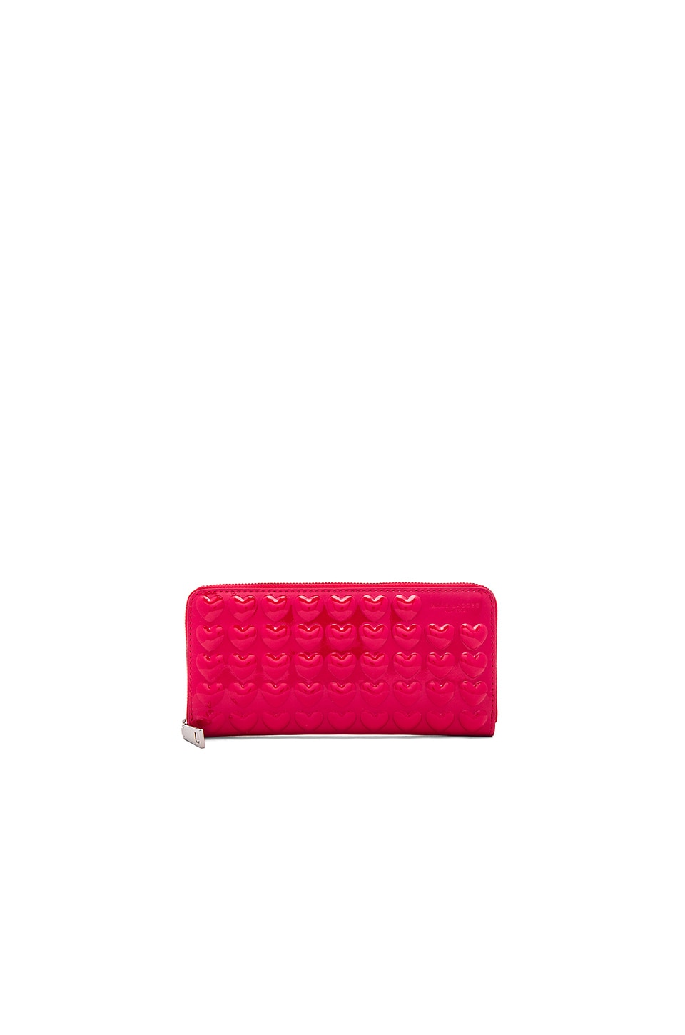 marc jacobs heart embossed card holder