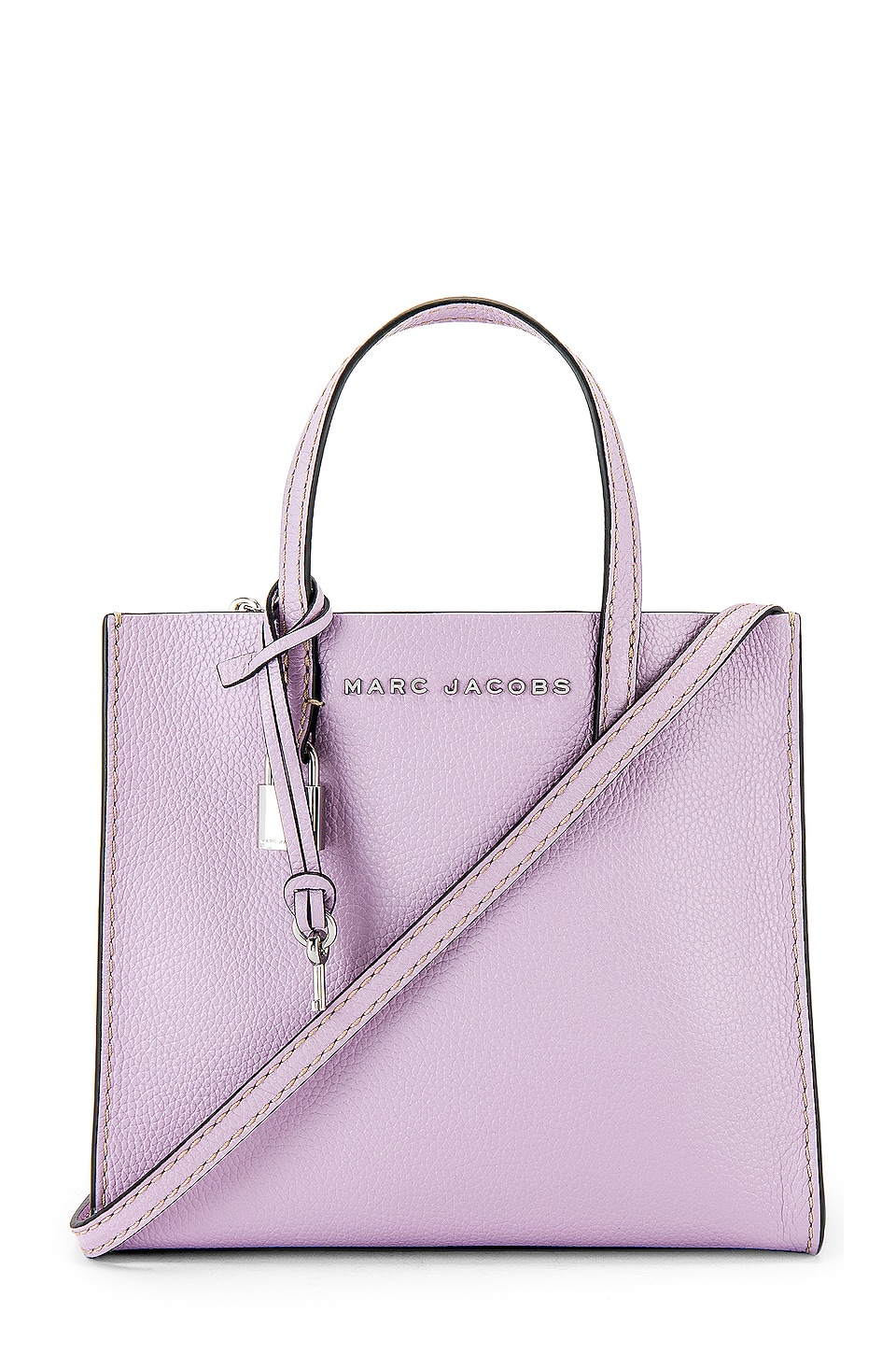 MARC JACOBS MARC JACOBS MINI GRIND TOTE IN PURPLE.,MARJ-WY437