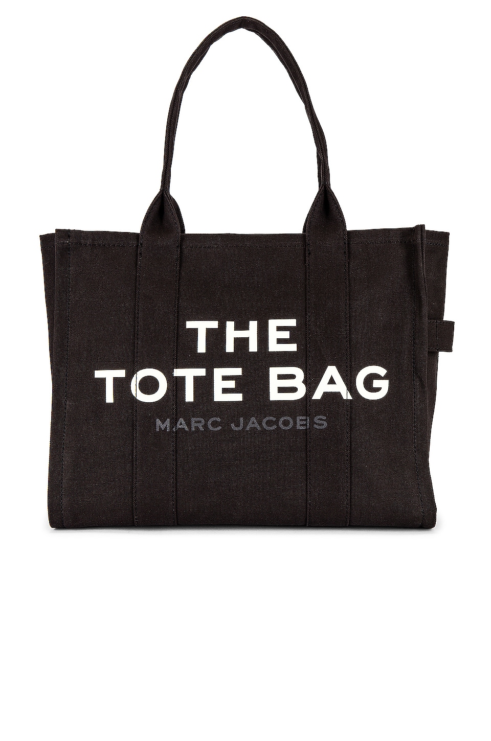 The Large Jacquard Denim Tote Bag in Black - Marc Jacobs
