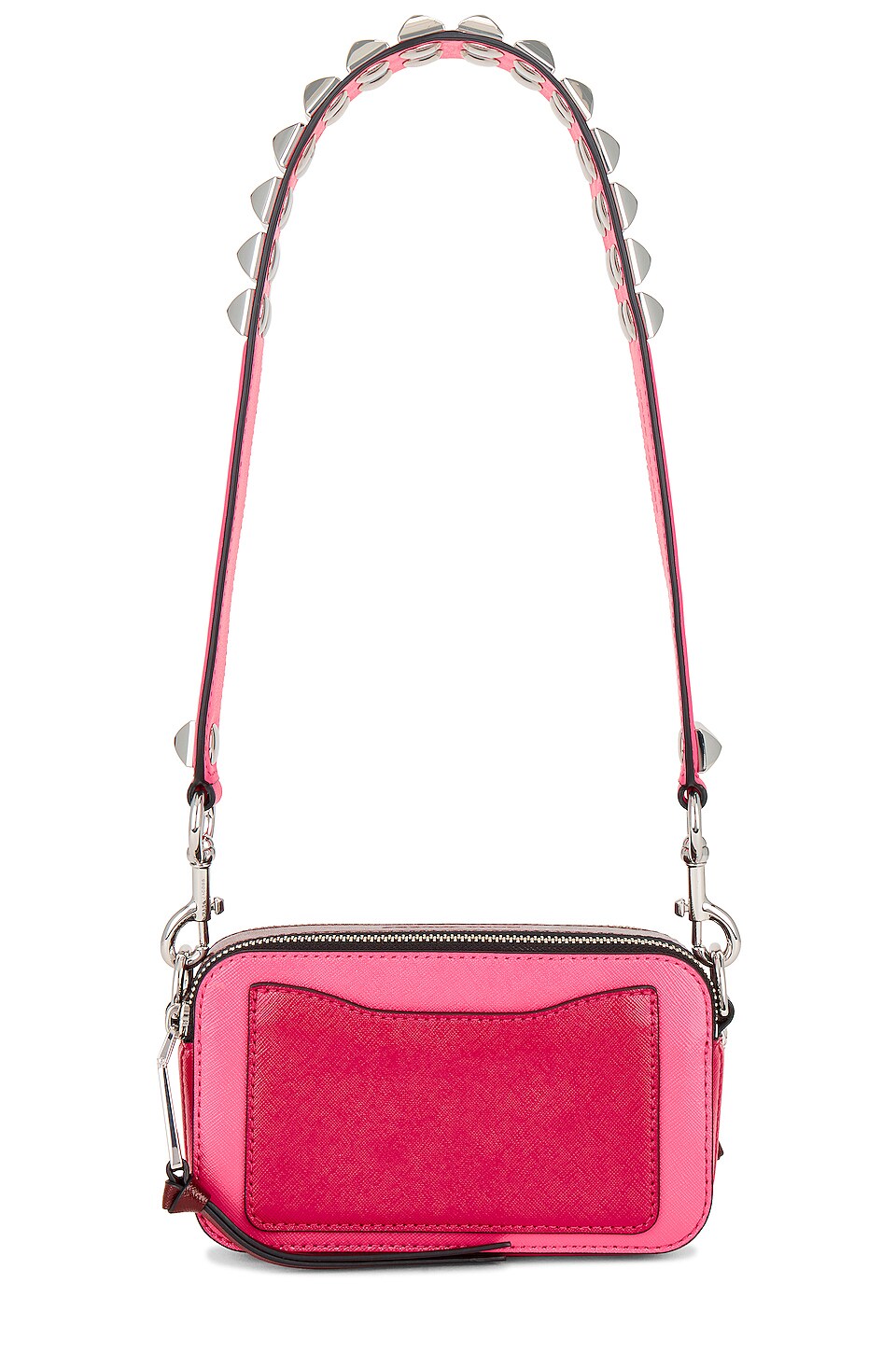 Marc Jacobs The Studded Snapshot in Magenta Multi