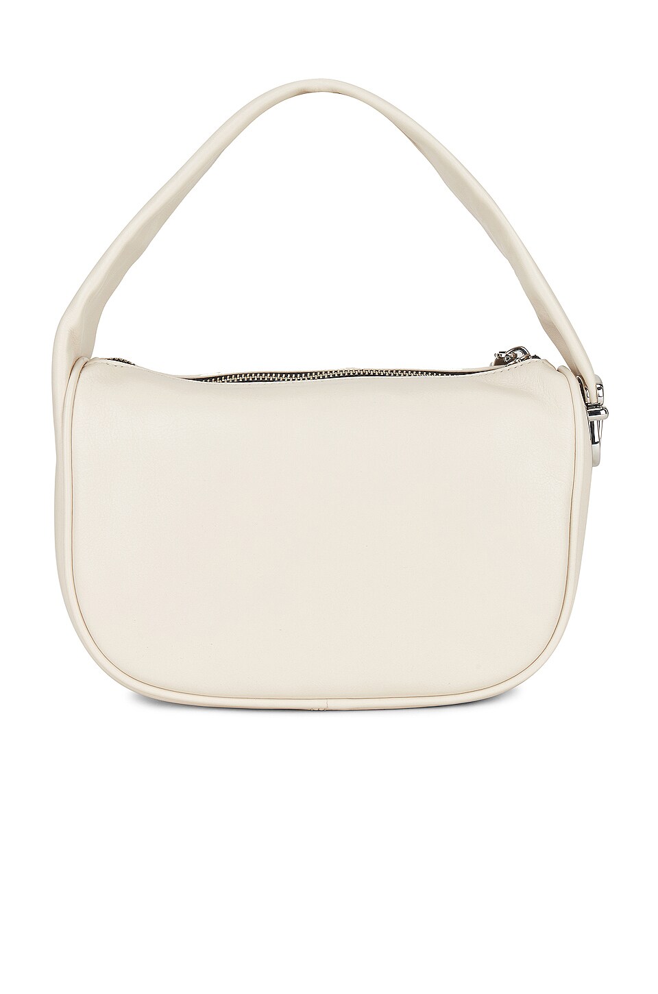 Marc Jacobs The Pushlock Mini Hobo Bag in Cloud White