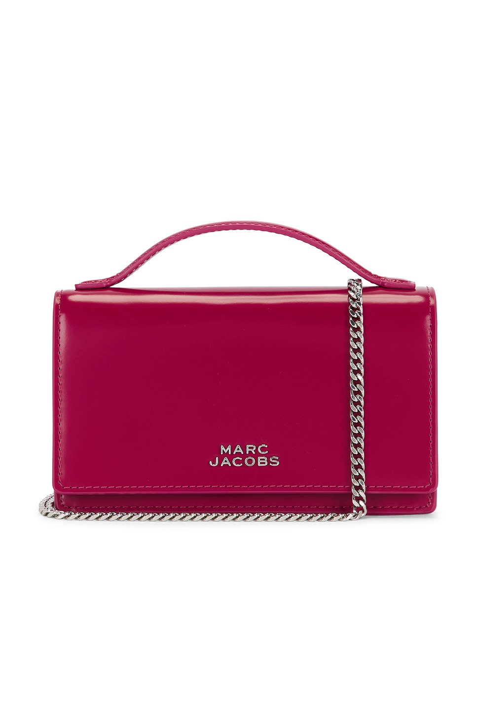 Marc Jacobs THE MIRROR ミニトップハンドルバッグ - Lipgloss Pink 