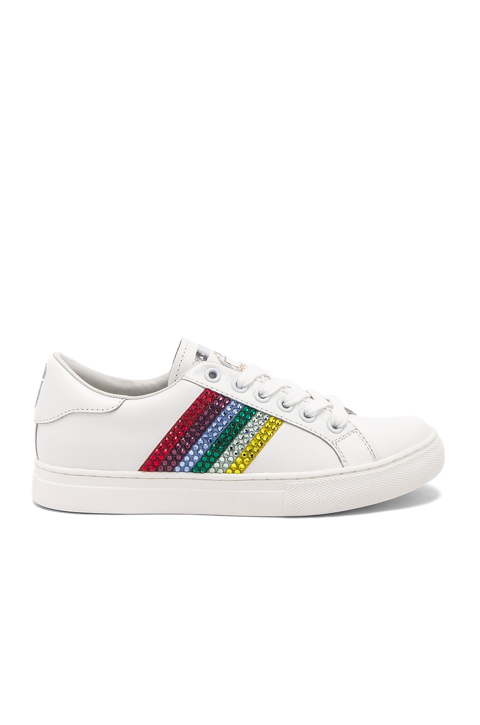 marc jacobs empire leather sneakers