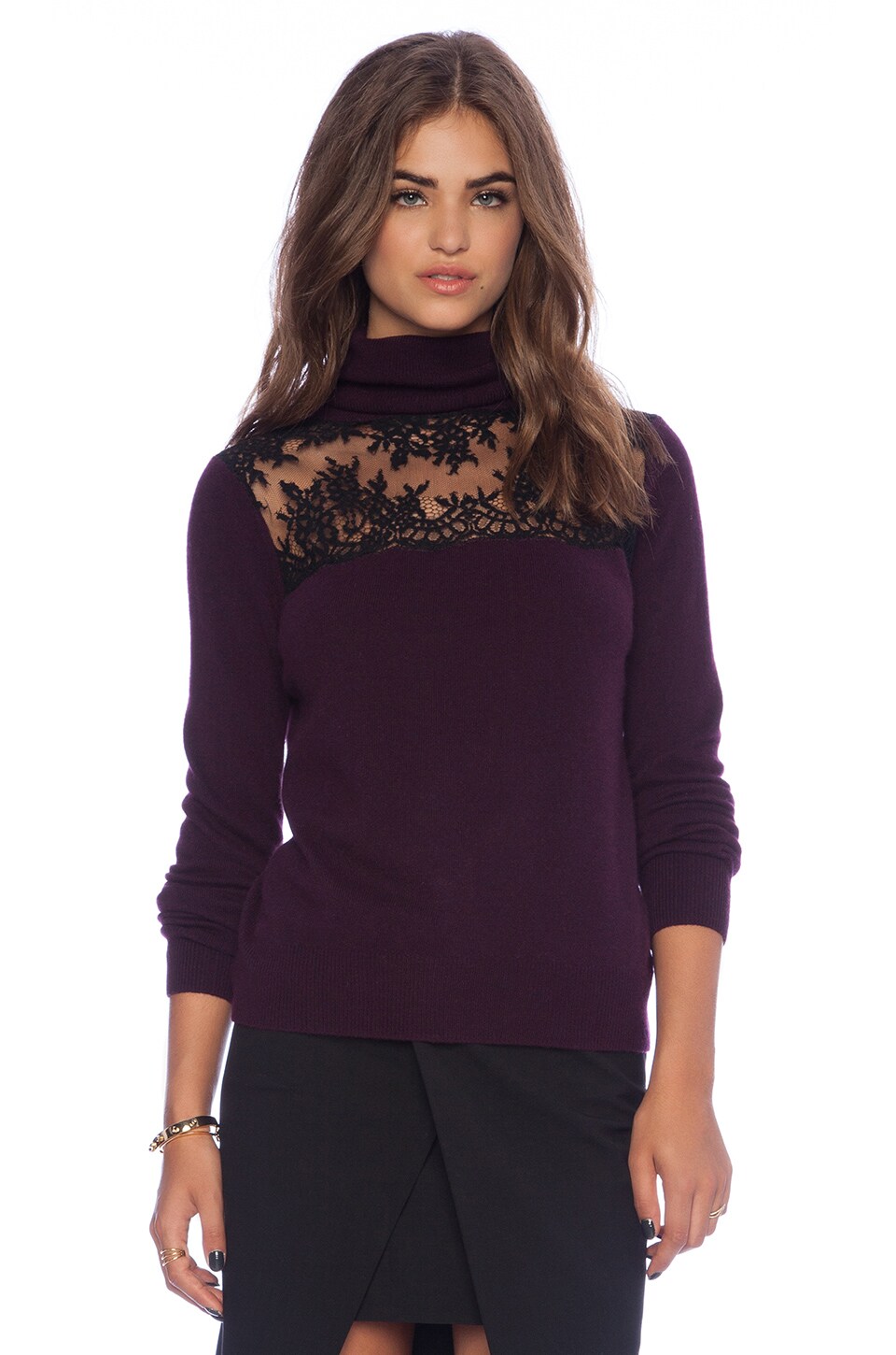 michelle mason turtleneck sweater