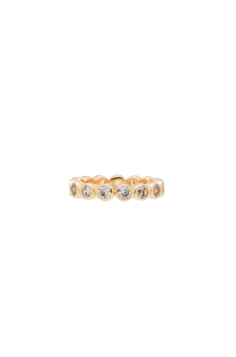 Melanie Auld Eternity Stacking Ring in Gold