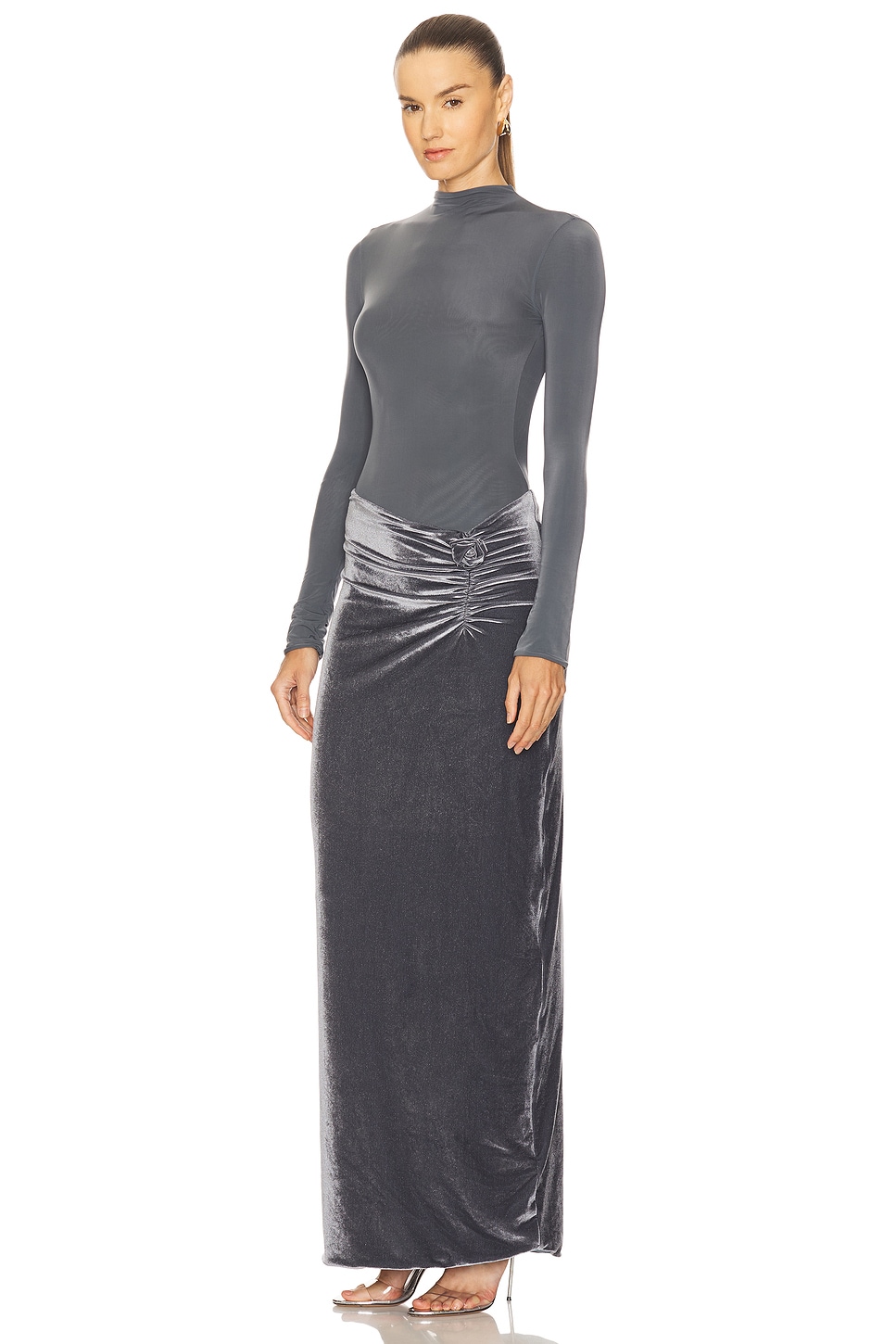 Maygel Coronel Borelli Dress in Stone | REVOLVE