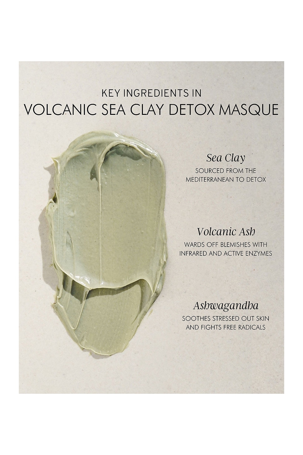 MARA Beauty Spirulina + Ashwagandha Volcanic Sea Detox Masque