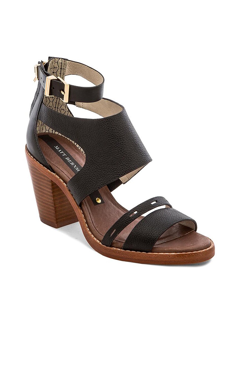Matt Bernson Harrison Ankle Heel in Black