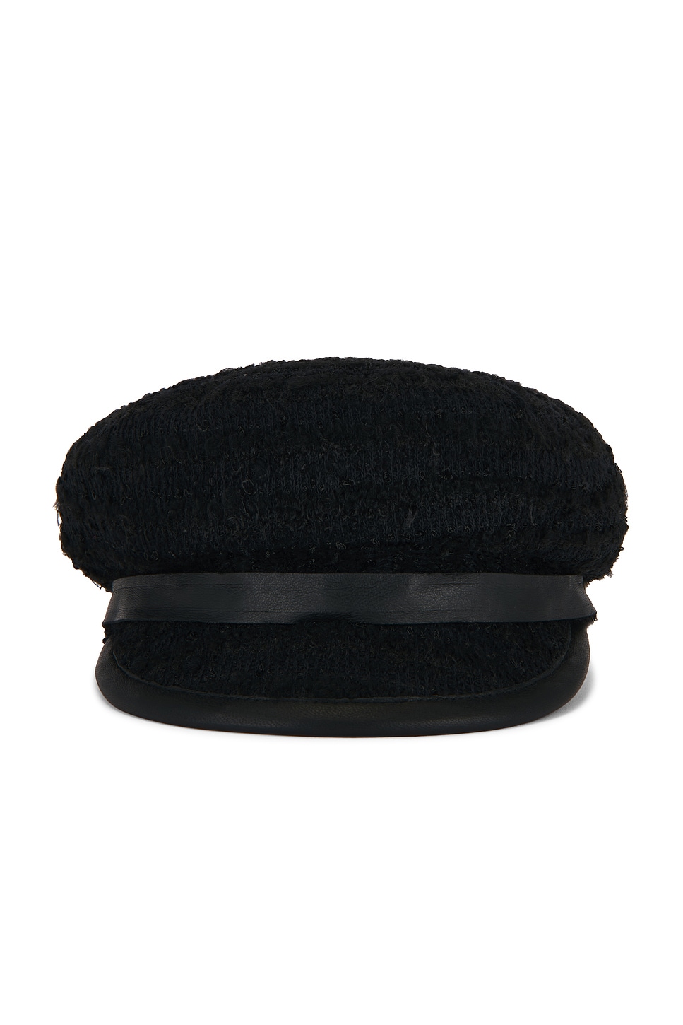 MISBHV Gavroche Tweed Cap in Black | REVOLVE