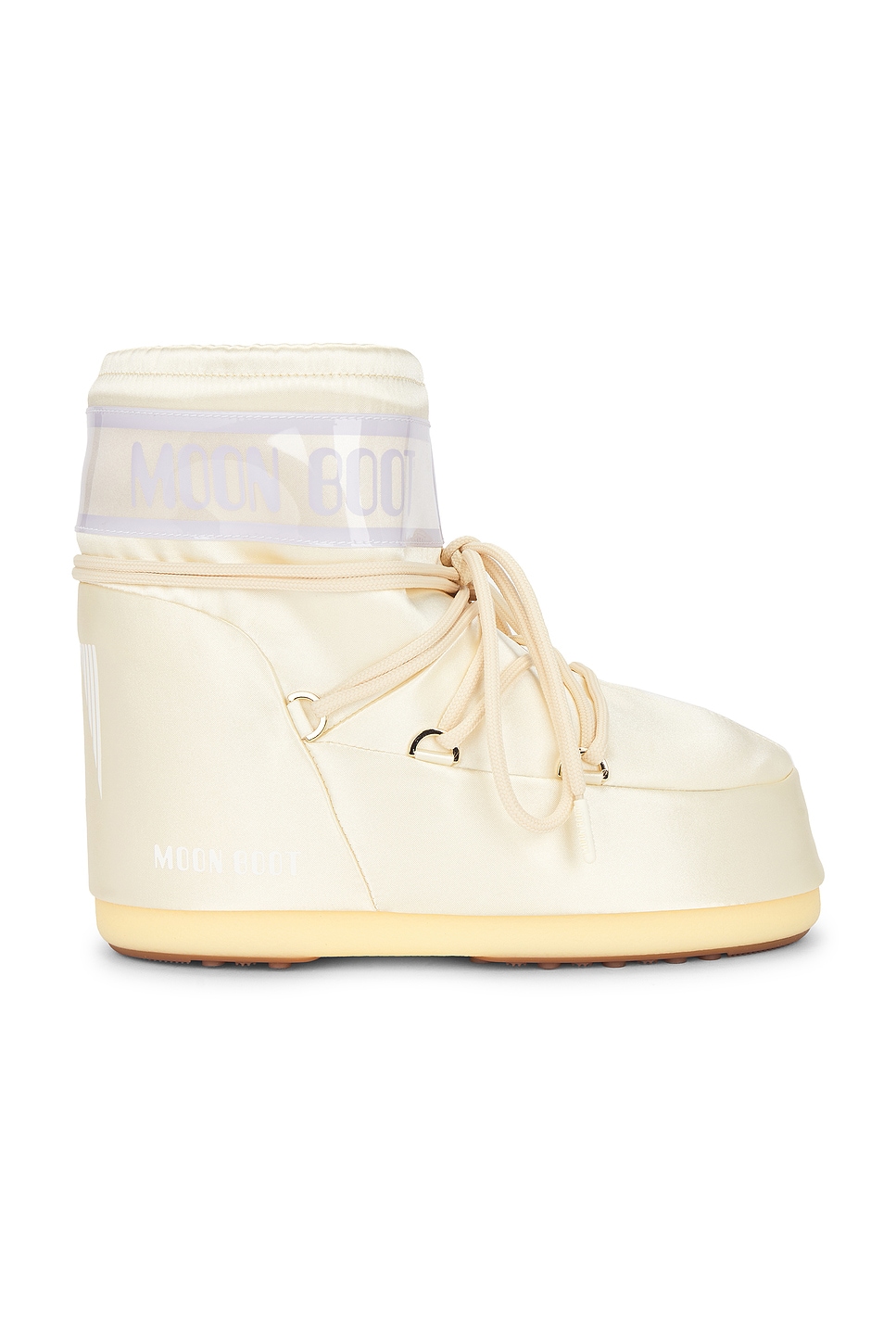 MOON BOOT MB ICON LOW PEARLY ブーツ - Ivory | REVOLVE