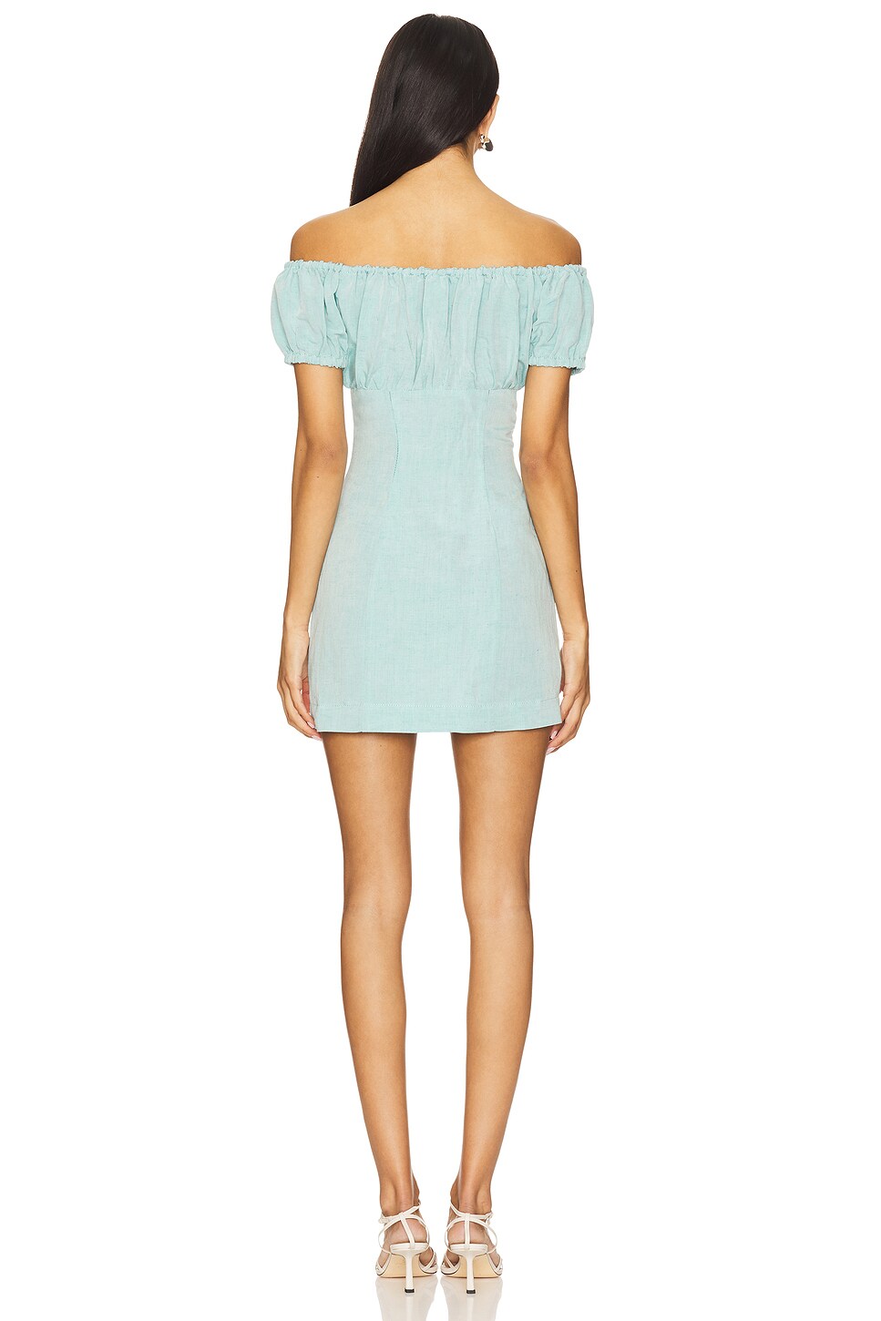 Bubble Tie Mini Dress