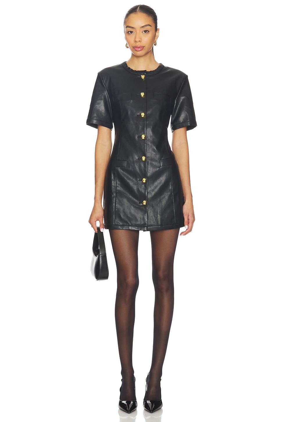 Maude Club Taylor Dress in Black - Size Xs