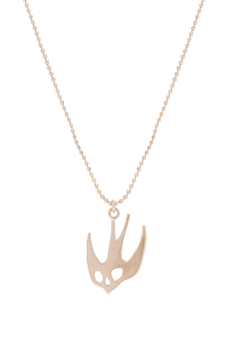 alexander mcqueen swallow necklace