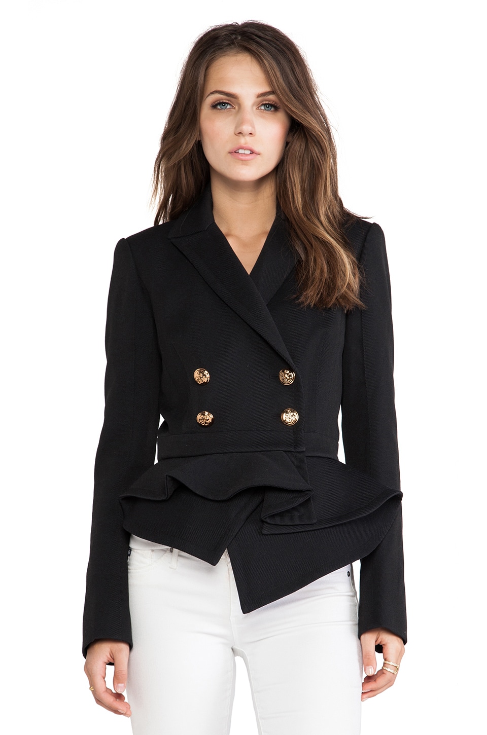 mcqueen peplum jacket