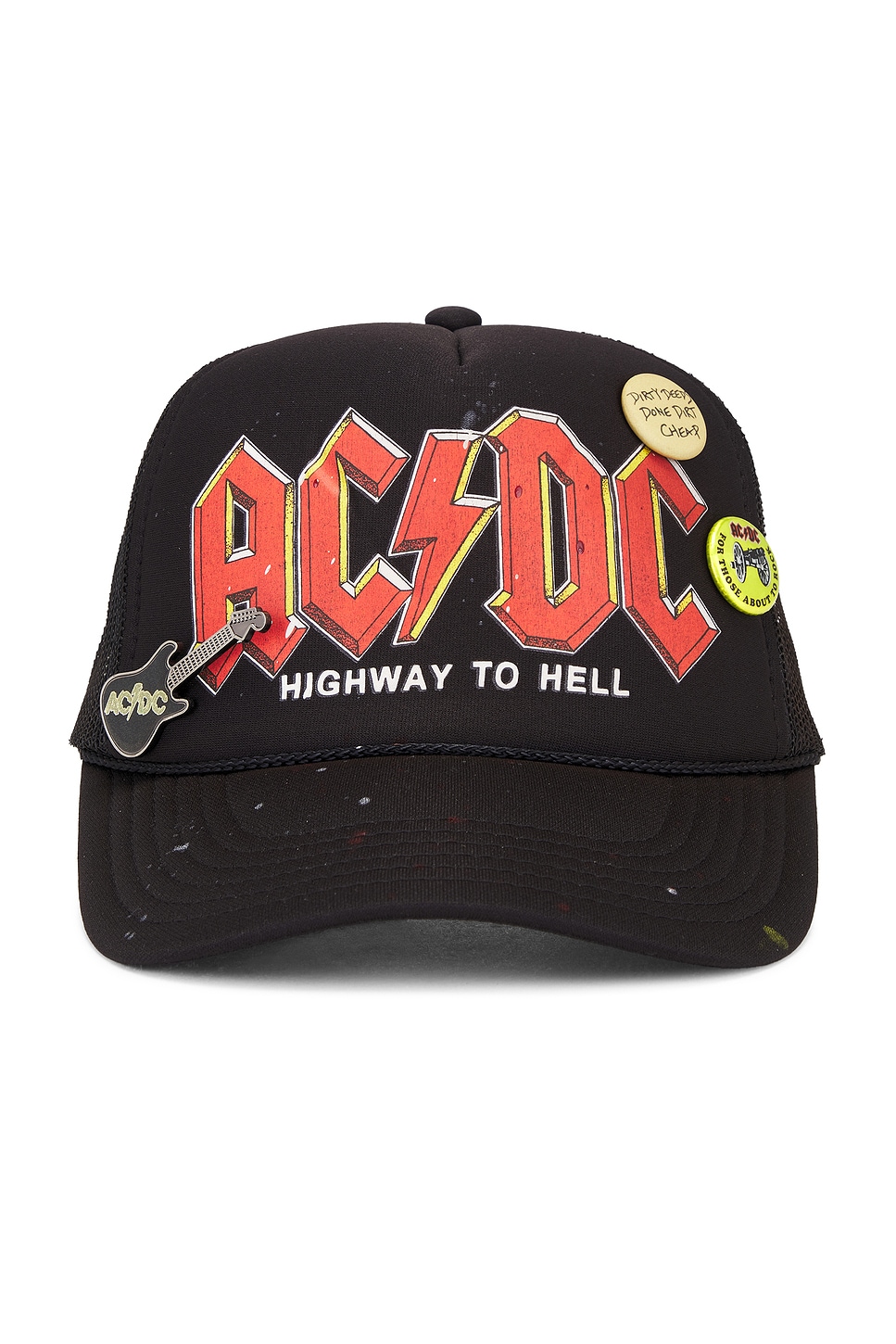 Madeworn AC/DC Trucker Hat in Black | REVOLVE