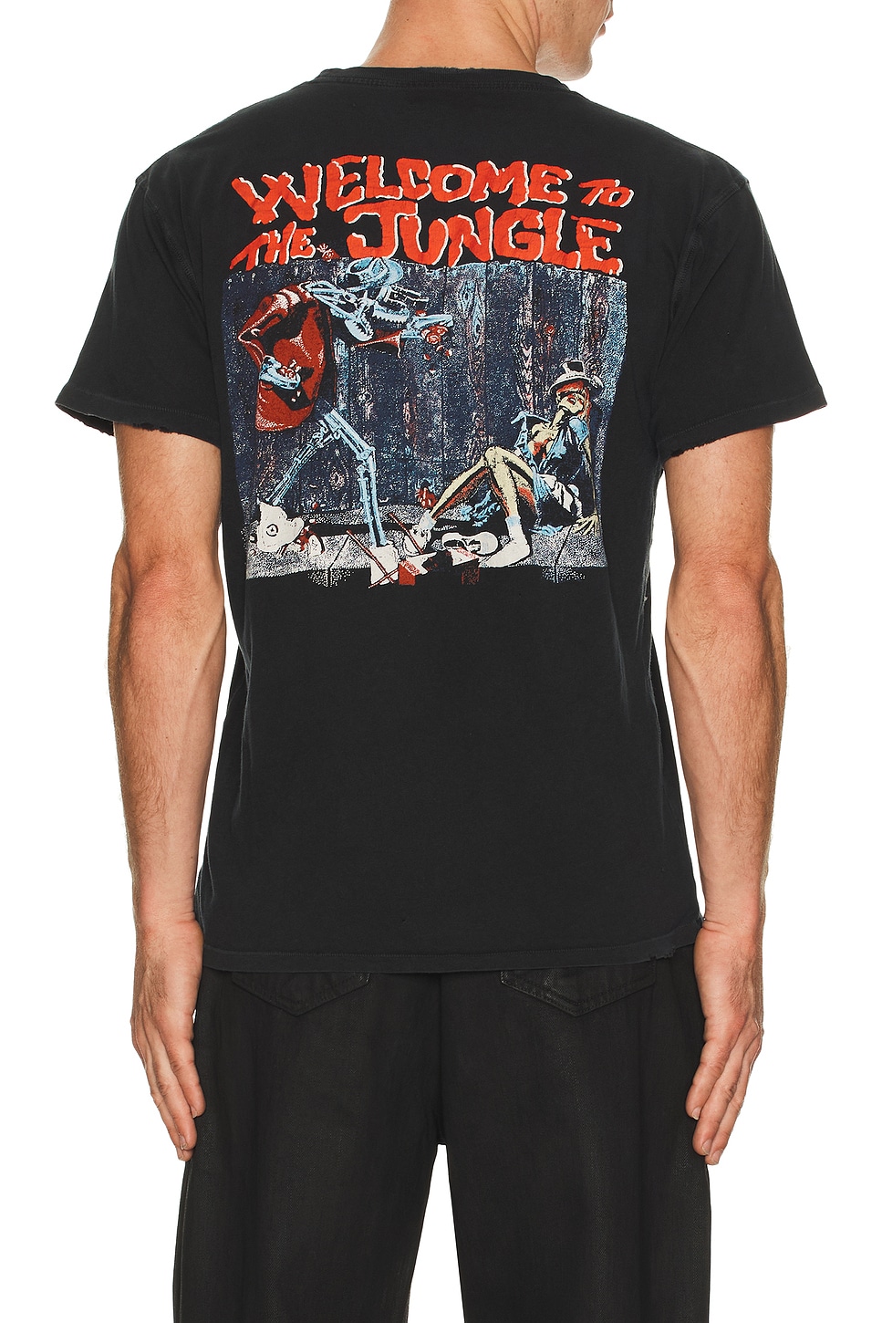 Madeworn Guns N Roses T-Shirt in Coal | REVOLVE