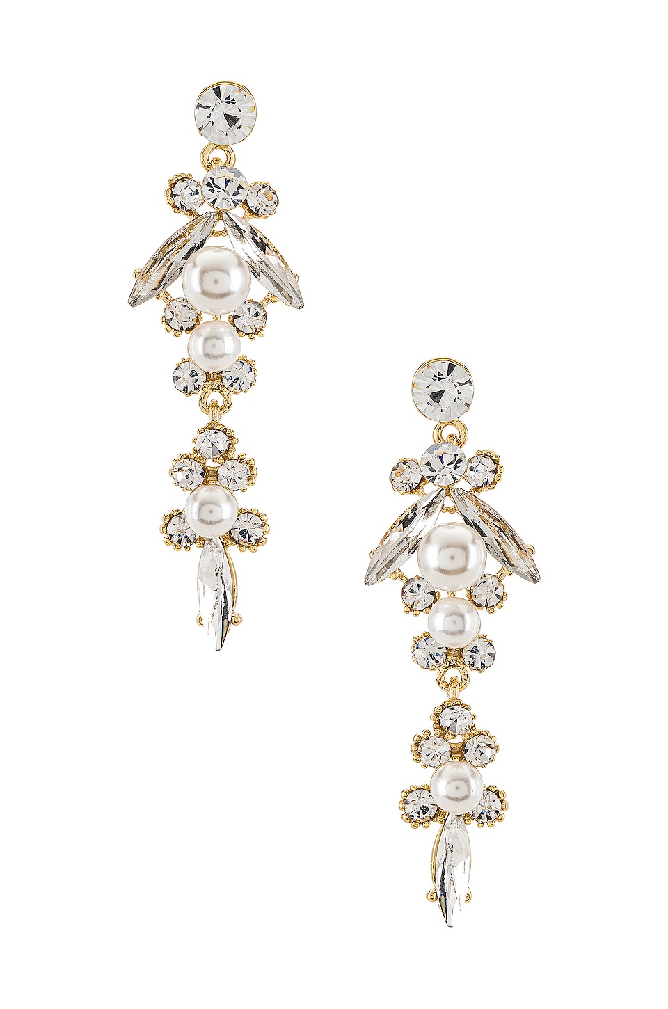 MEADOWE Celine Earrings in Gold | REVOLVE