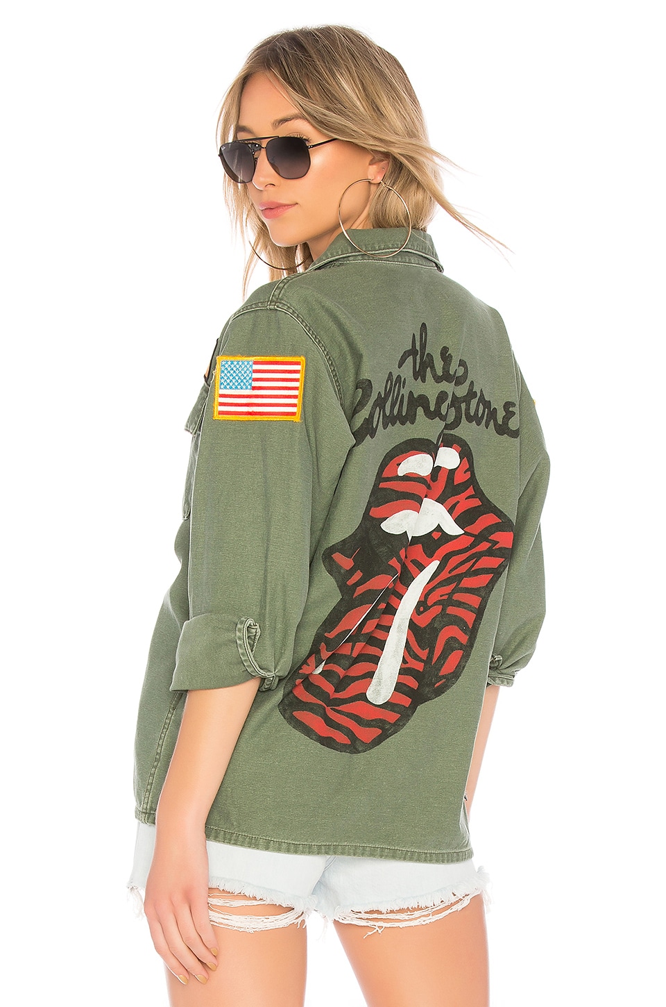 The Rolling Stones Army Jacket