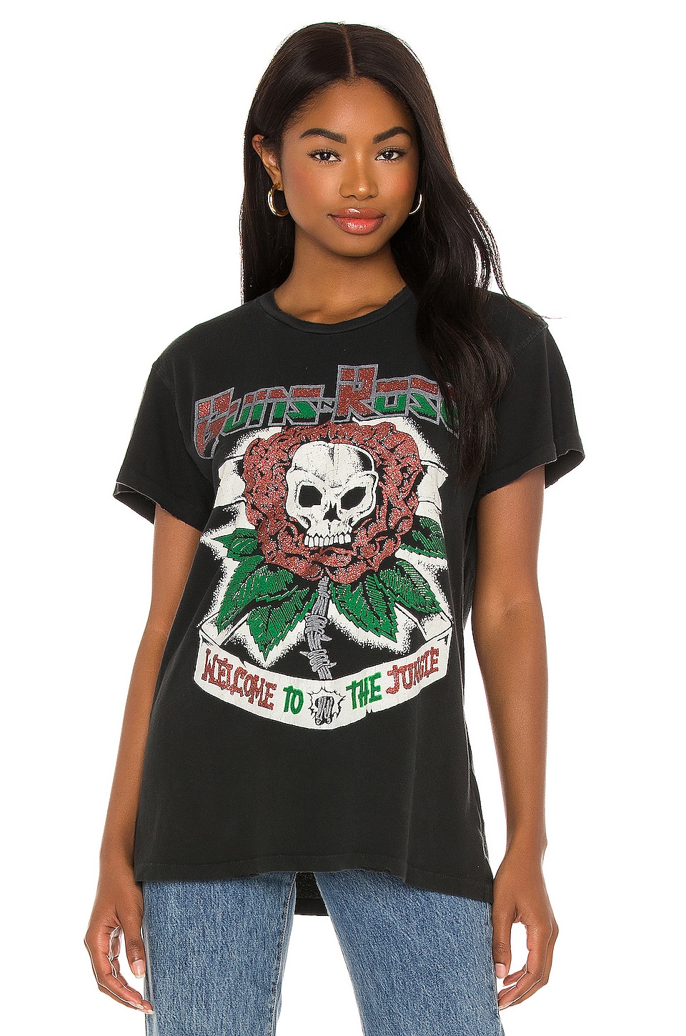 Madeworn Guns N' Roses Tee in Black | REVOLVE