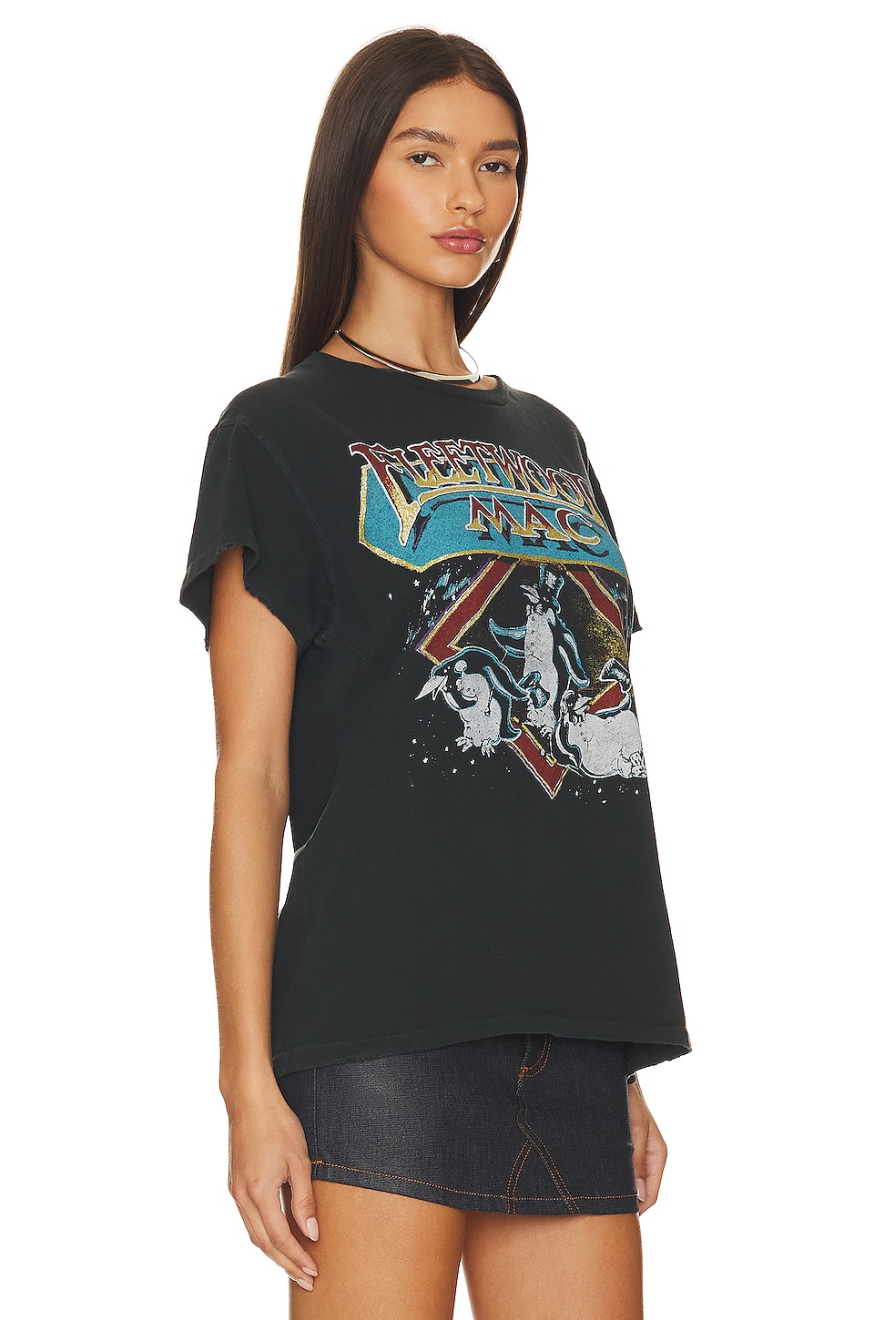 Madeworn Fleetwood Mac Tee in Black