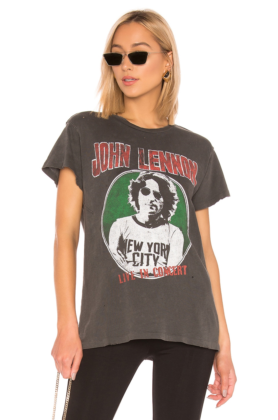 Sweat à Capuche ROCKOFF John Lennon 'Listen Lady' - Coton, Coupe Classique - Homme, Licence Officielle