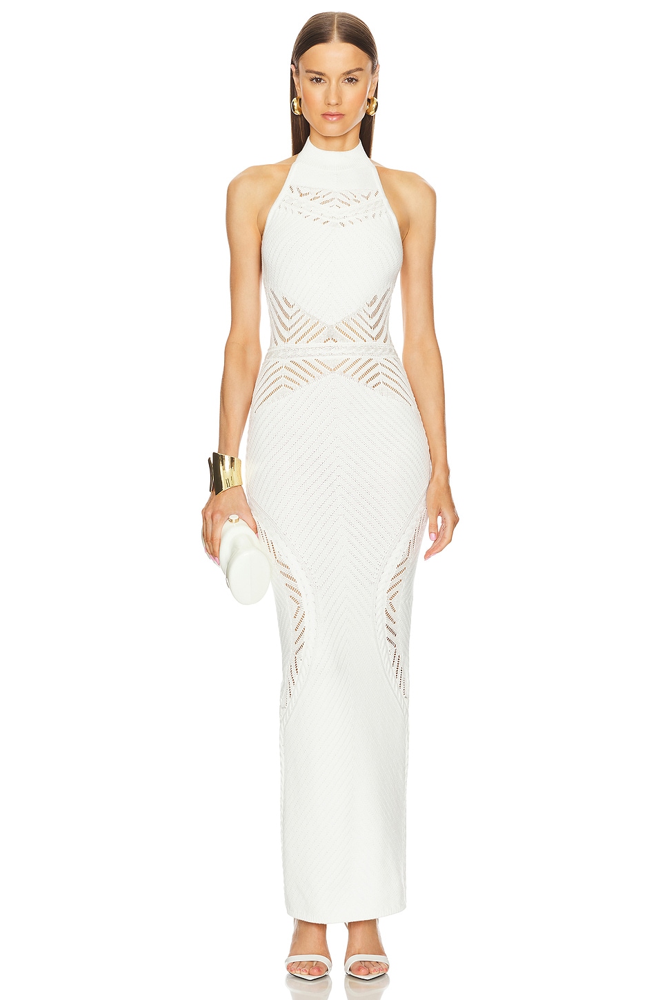 Michael Costello x REVOLVE Iris Maxi Dress in Ivory | REVOLVE