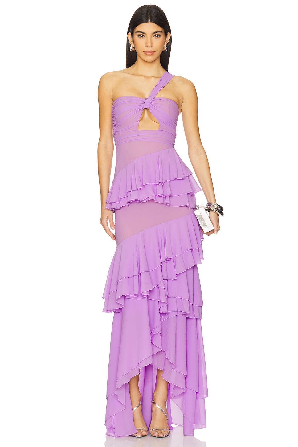 Michael Costello x REVOLVE Ariella Maxi Dress in Lilac | REVOLVE
