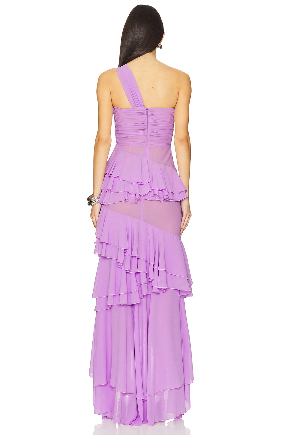 strapless open back dress Runaway The Label Victoria Midi Dress main image 1
