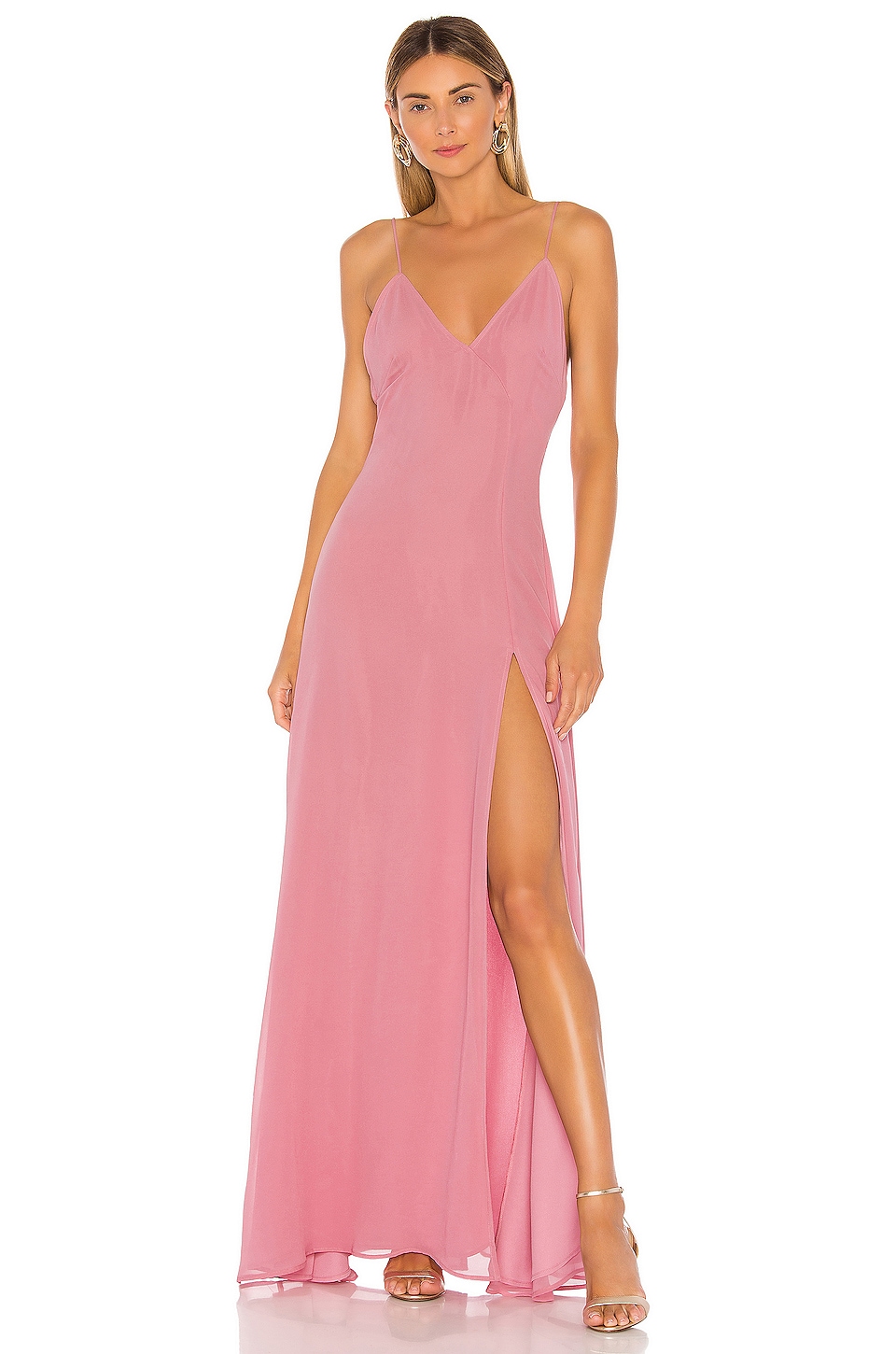 pink revolve dress