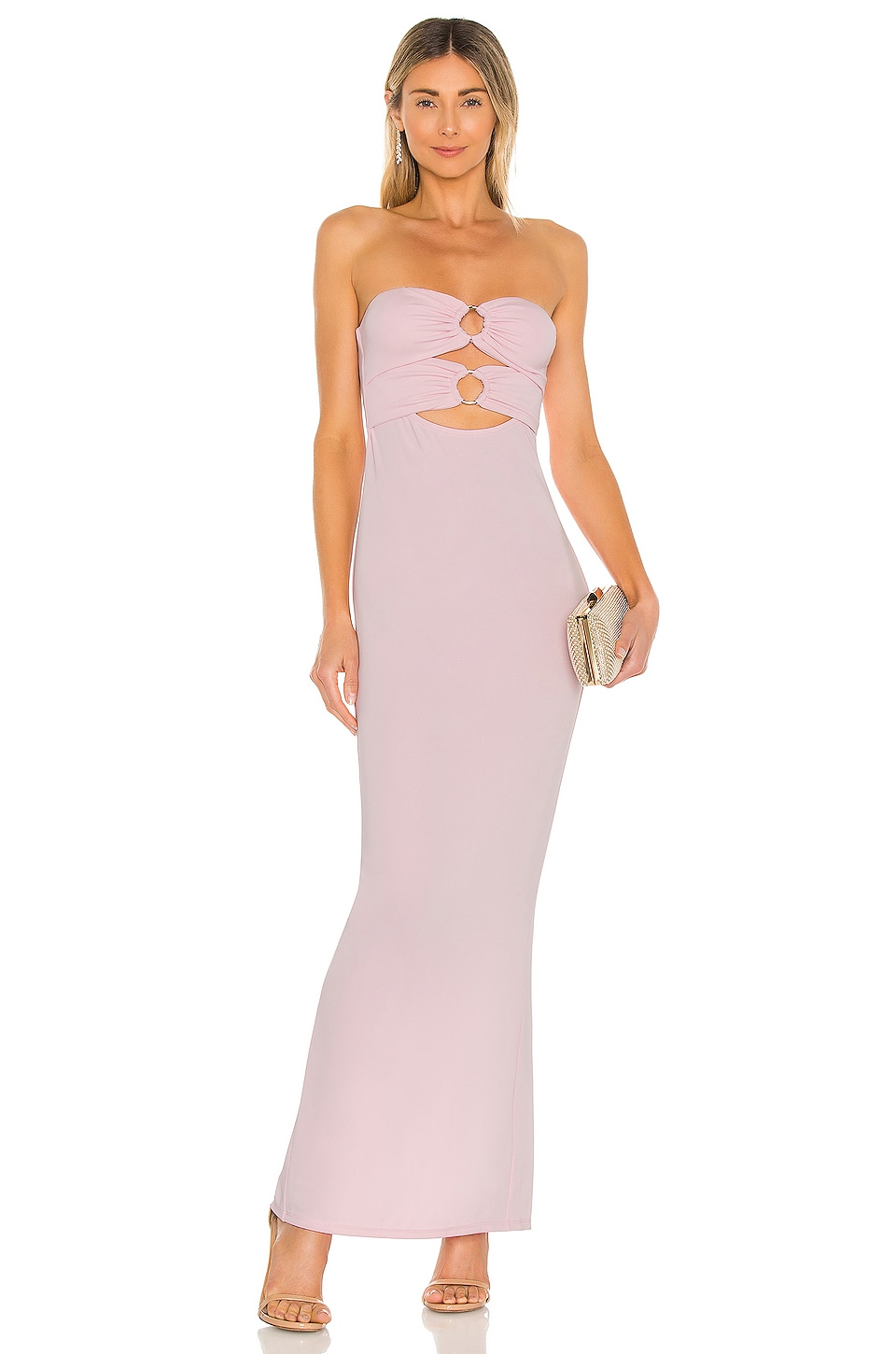 Michael Costello x REVOLVE Rylee Maxi Dress in Lilac Pink