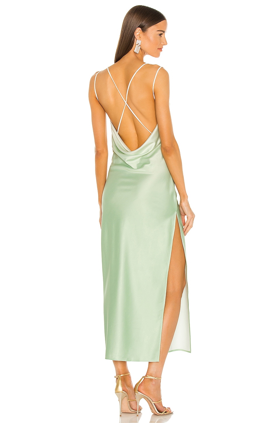 Image 1 of x REVOLVE Porter Dress in Mint Ombre