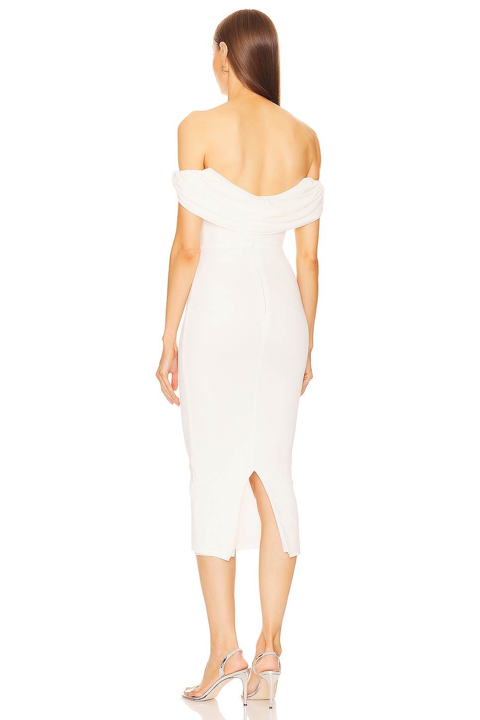 Michael Costello x REVOLVE Laurence Midi Dress in Ivory | REVOLVE