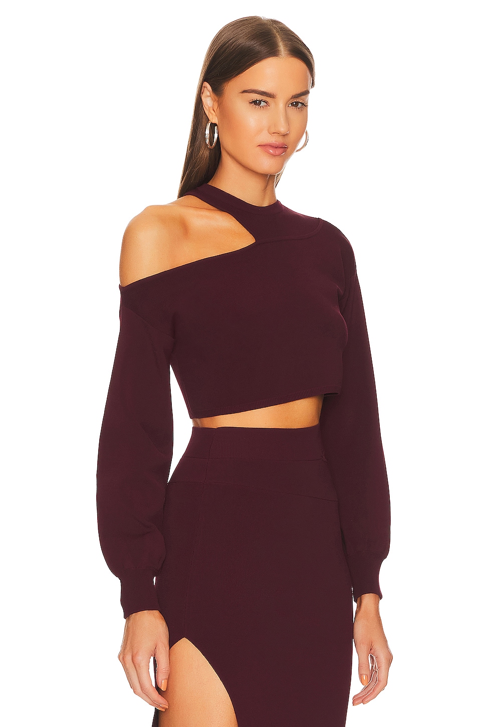 x REVOLVE Asym Cut Out Dolman Sweater - thumbnail 2
