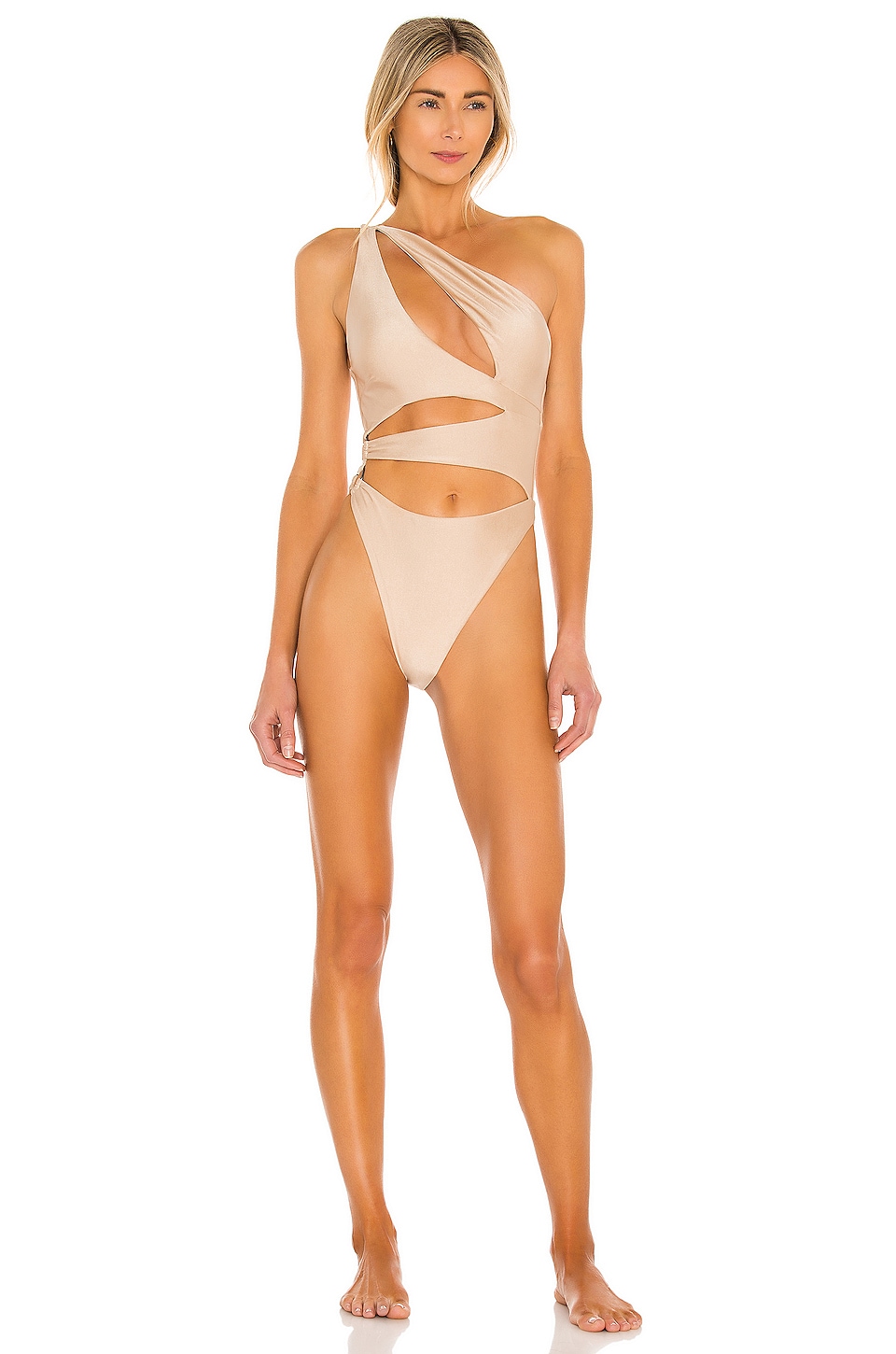 Michael Costello x REVOLVE Kailo One Piece in Nude REVOLVE