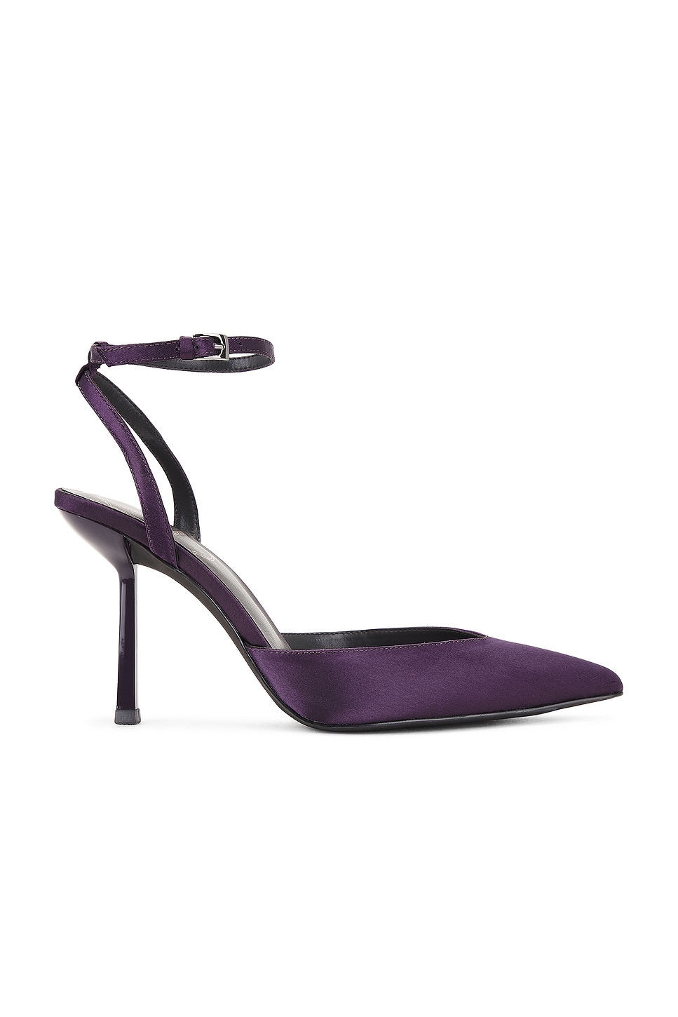 Michael Costello x REVOLVE Blythe Heel in Dark Purple REVOLVE