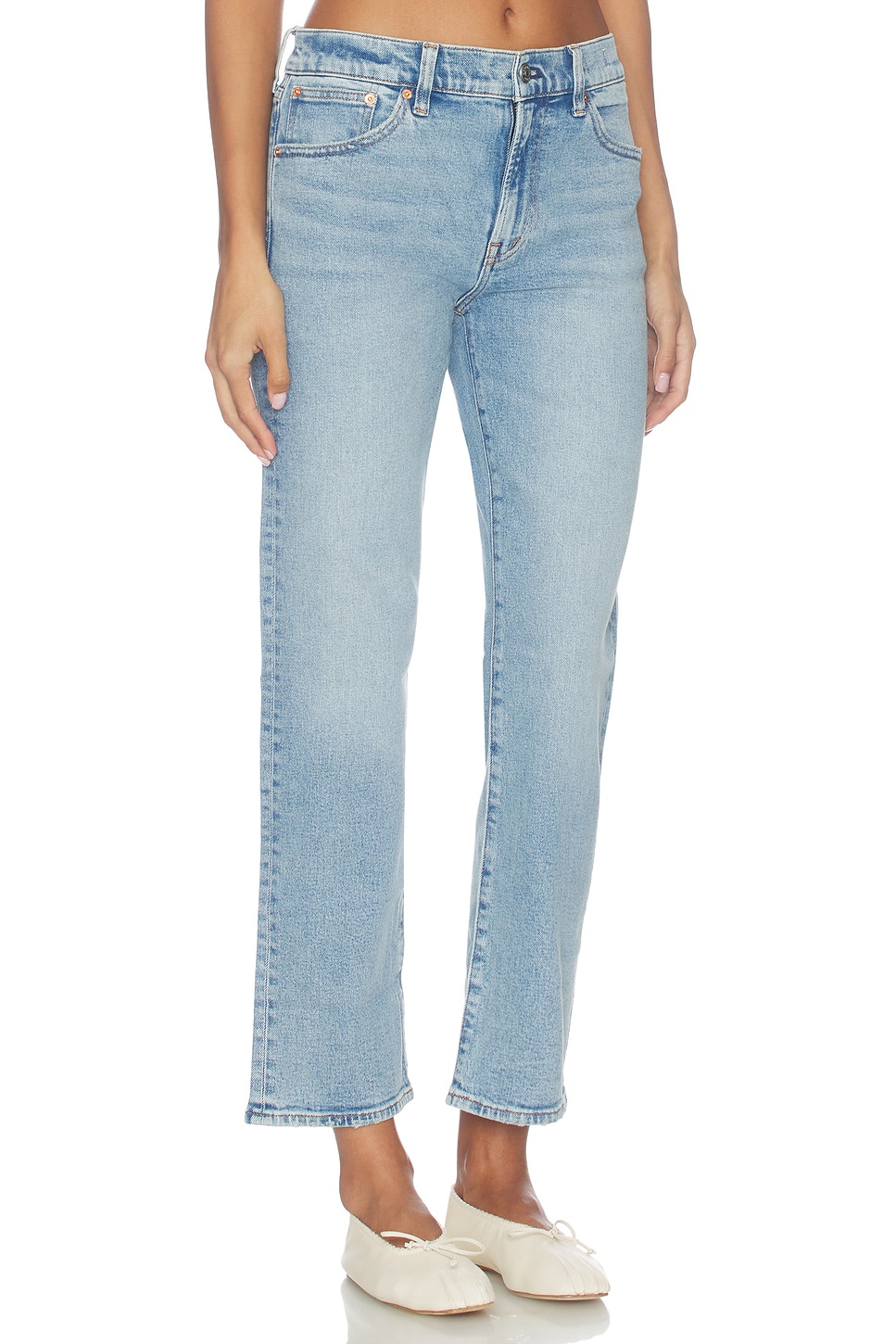The Jules Slim Straight Jean - thumbnail 3
