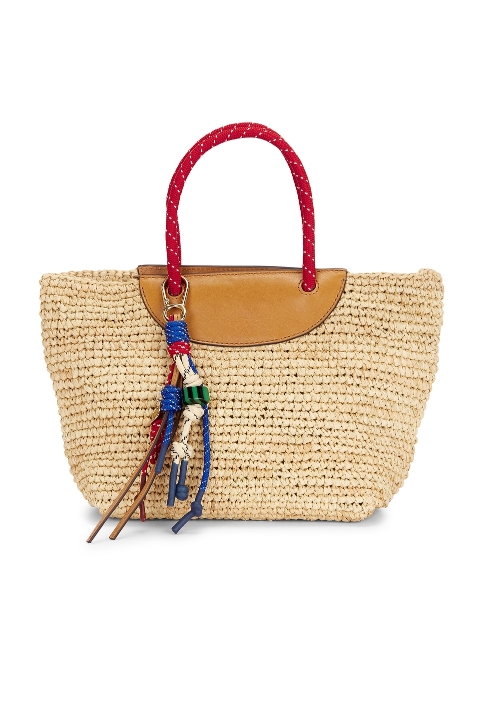 Raffia Mini Tote Bag