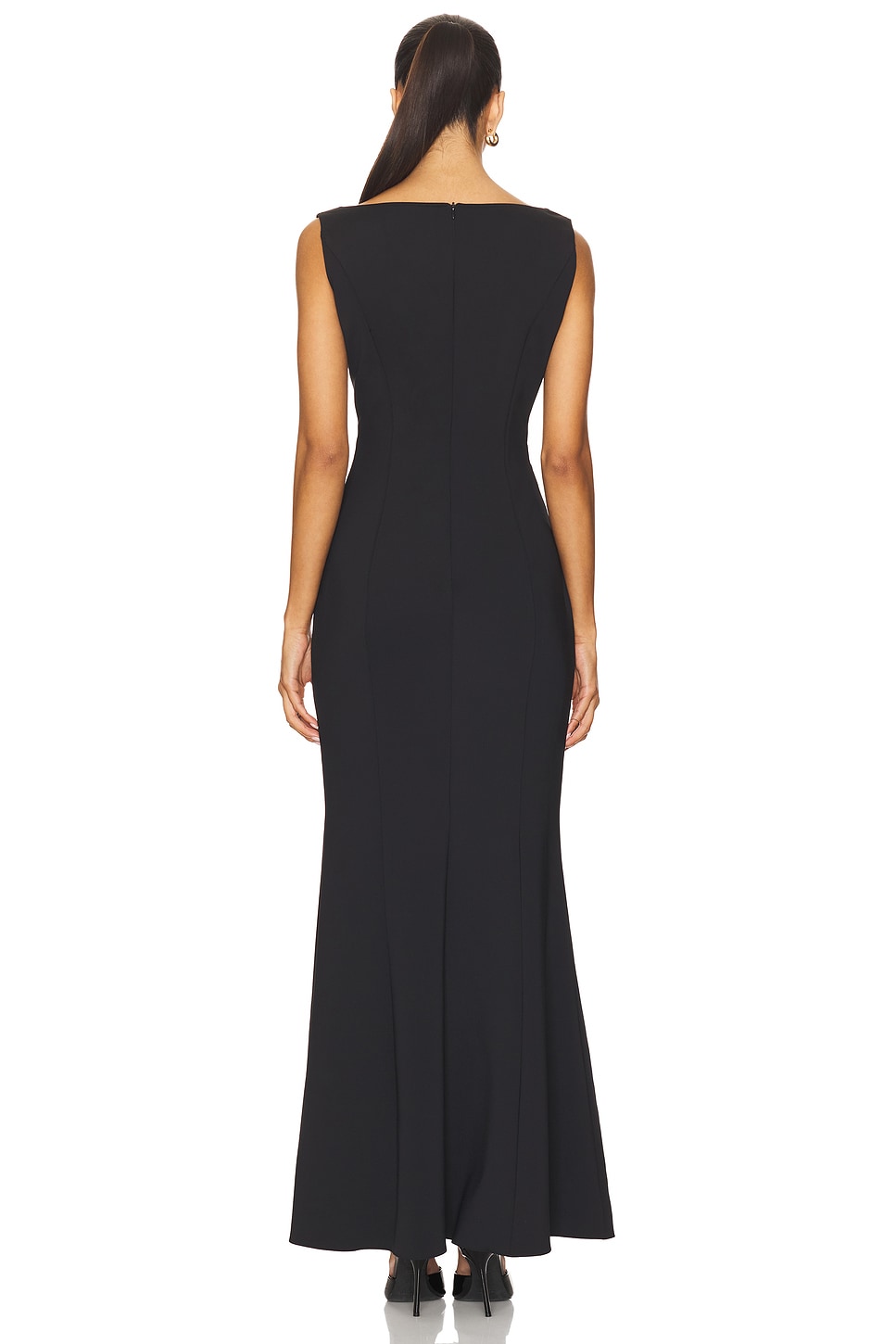 Mother of All Avery Maxi Sleeveless Dress in Black | REVOLVE