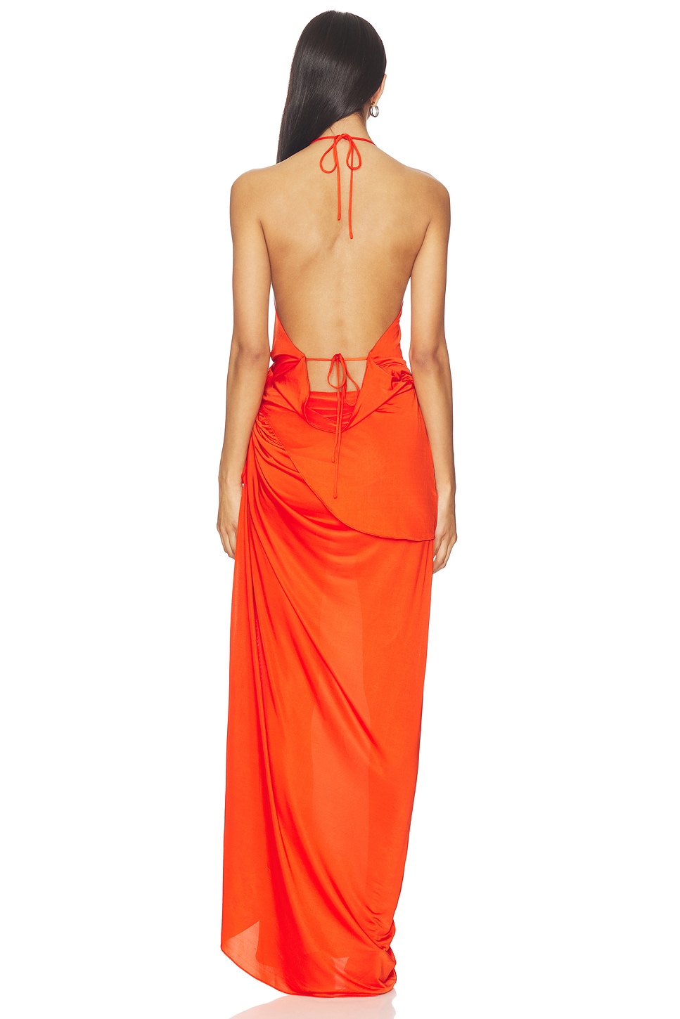 Mother of All Moon Maxi Dress in Orange | REVOLVE