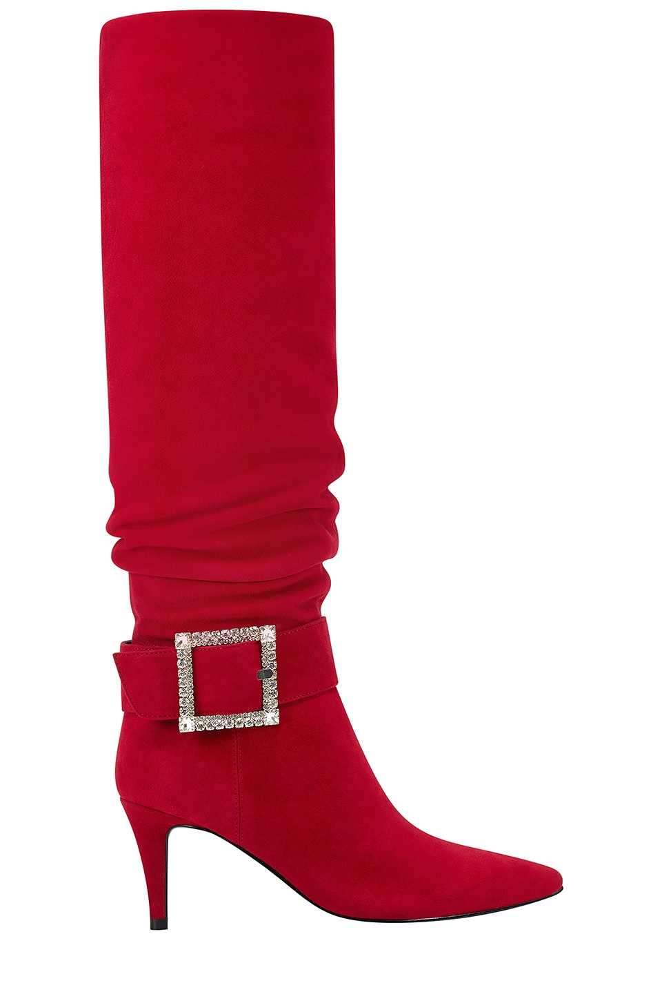 marc fisher red suede boots