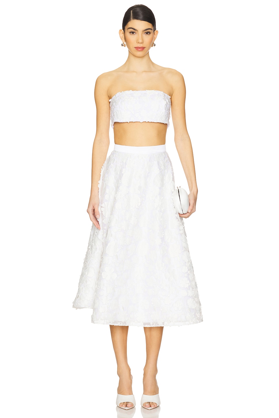 Mariandree Gaitan Zoe Midi Skirt thumbnail