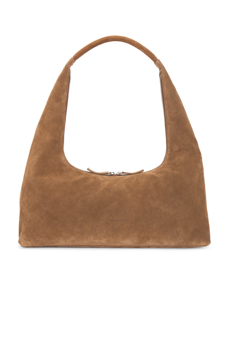 MARGESHERWOOD Large Hobo Bag in Cappuccino Suede | REVOLVE