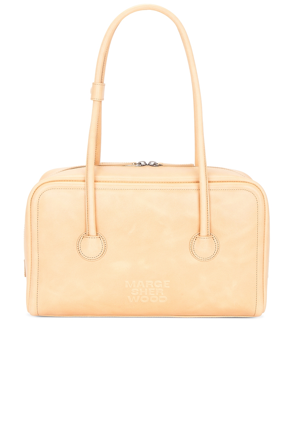 MARGESHERWOOD Soft Boston Shoulder Bag in French Beige | REVOLVE