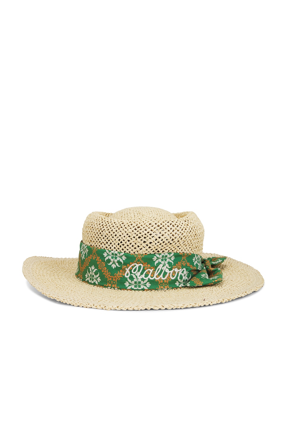 Malbon Golf Paolino Straw Hat in Straw | REVOLVE