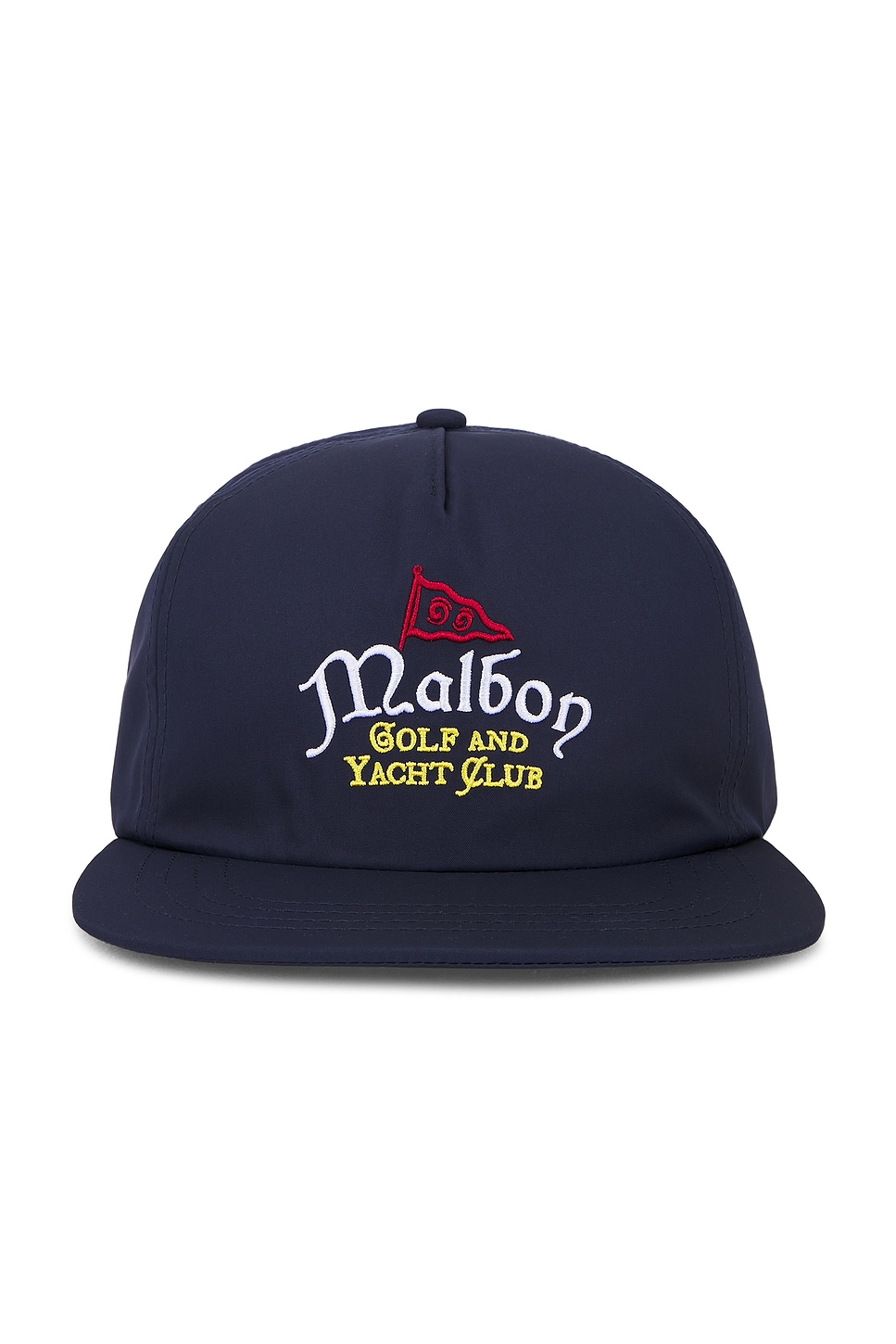 Malbon Yacht Club Snapback Hat in Navy | REVOLVE