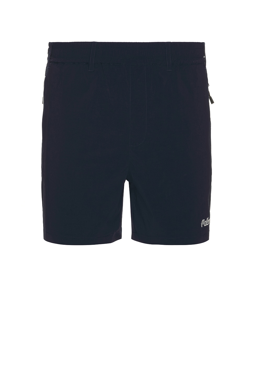 Malbon Golf Riva Nylon Short in Navy | REVOLVE