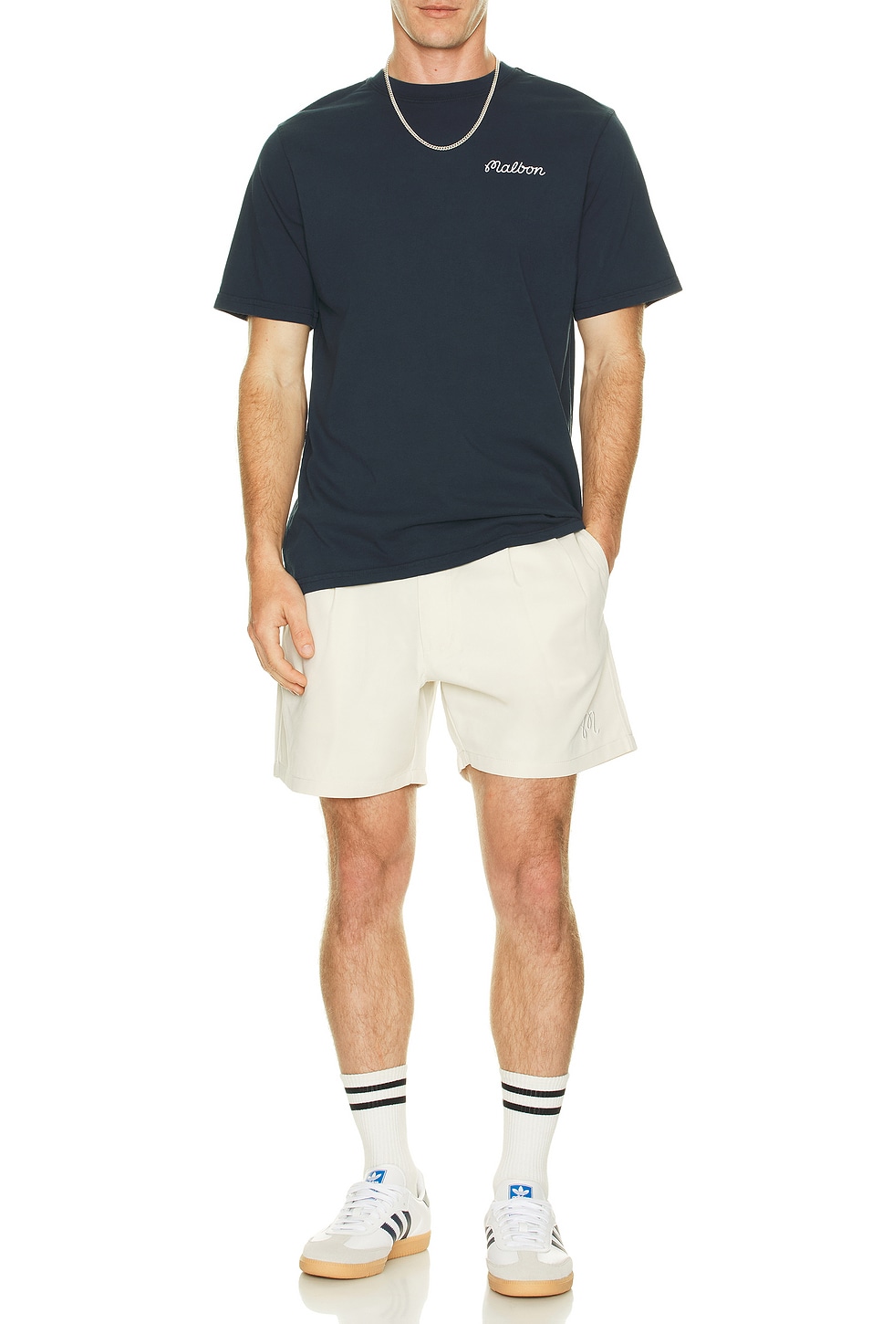 Malbon■(W)ia Pleats Shorts■送料込 Malbon Golf Classic Pleated Short in Sand | REVOLVE